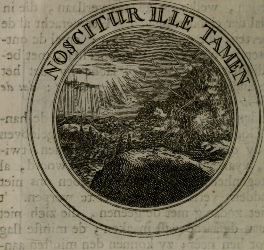 An illustration from Zederyke zinnebeelden in hondert kunstplaten vertoont, 1717, leaf 111