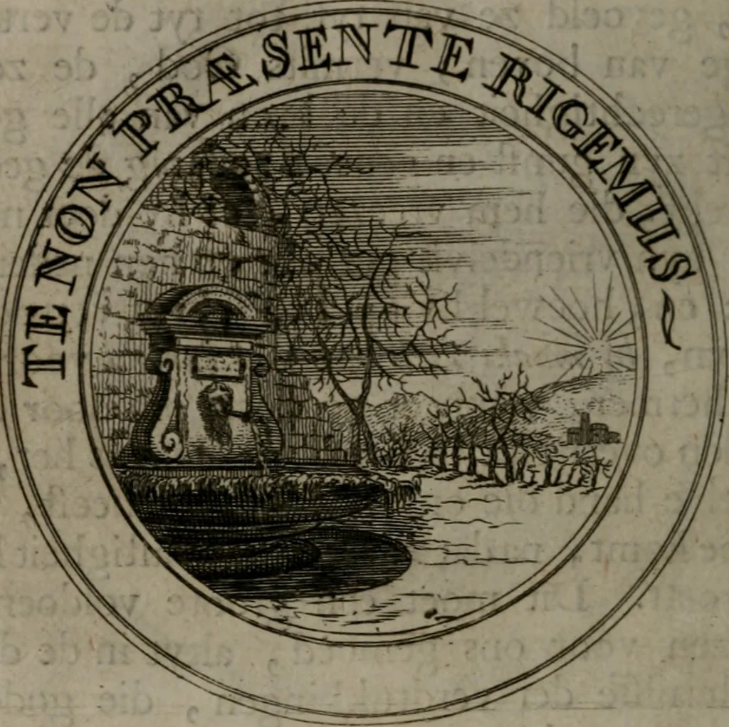An illustration from Zederyke zinnebeelden in hondert kunstplaten vertoont, 1717, leaf 113