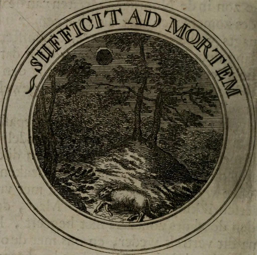 An illustration from Zederyke zinnebeelden in hondert kunstplaten vertoont, 1717, leaf 117