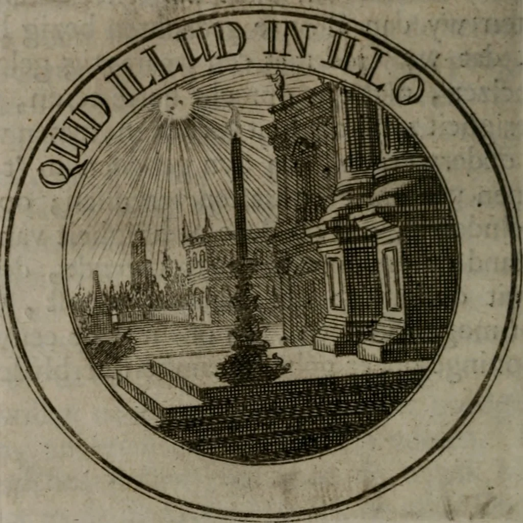An illustration from Zederyke zinnebeelden in hondert kunstplaten vertoont, 1717, leaf 155