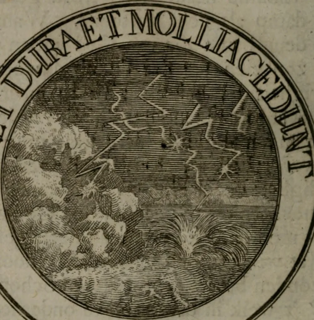 An illustration from Zederyke zinnebeelden in hondert kunstplaten vertoont, 1717, leaf 157