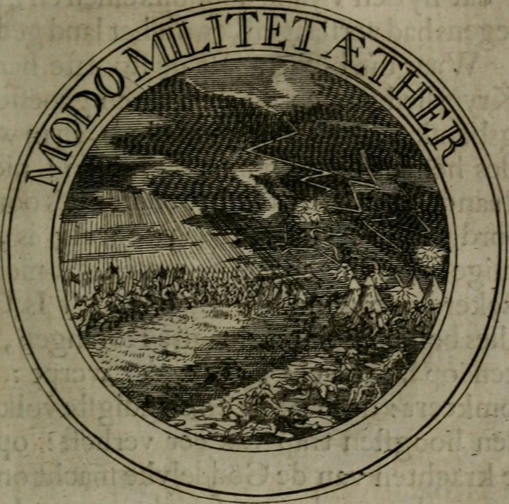 An illustration from Zederyke zinnebeelden in hondert kunstplaten vertoont, 1717, leaf 164