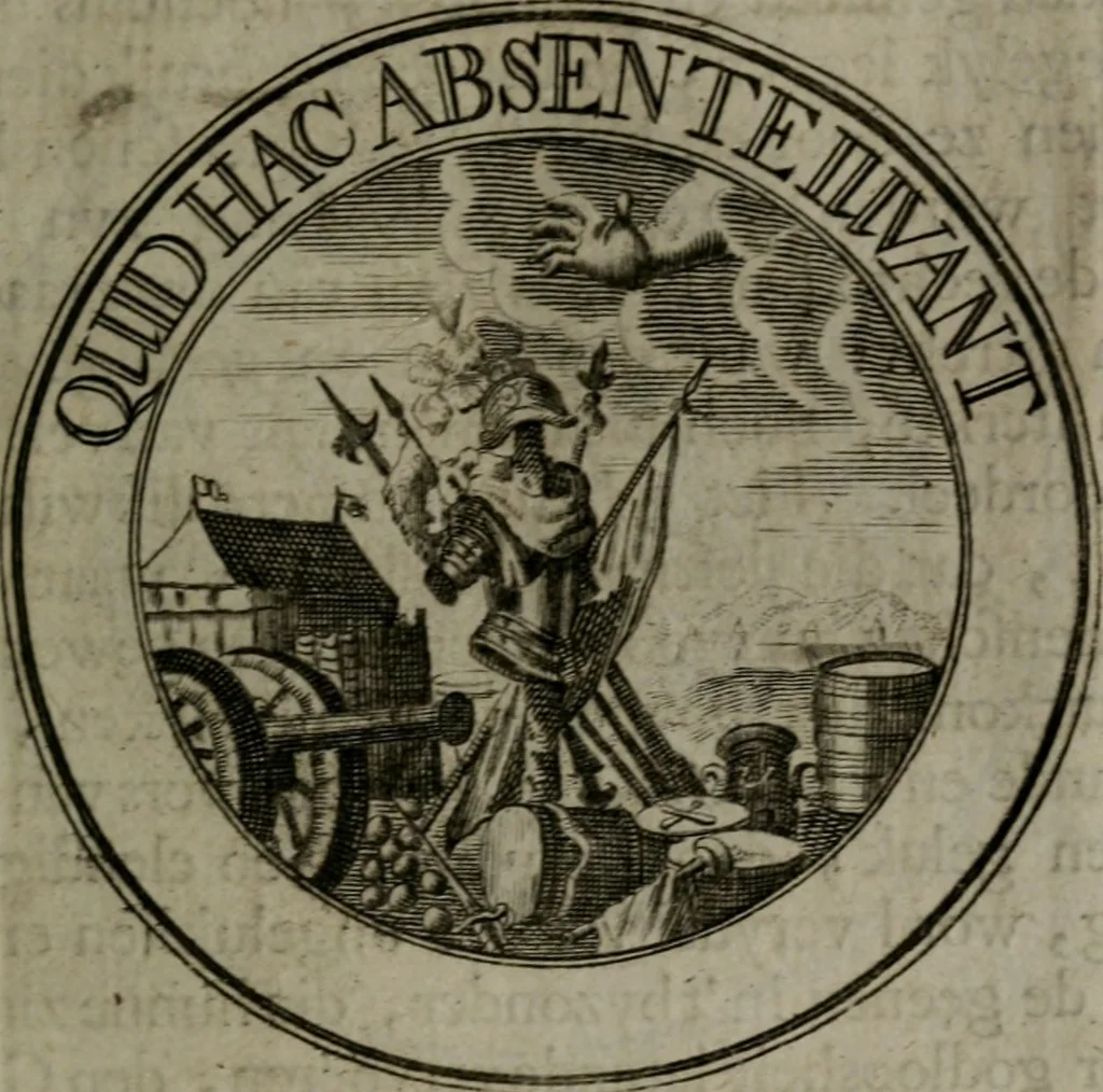 An illustration from Zederyke zinnebeelden in hondert kunstplaten vertoont, 1717, leaf 166