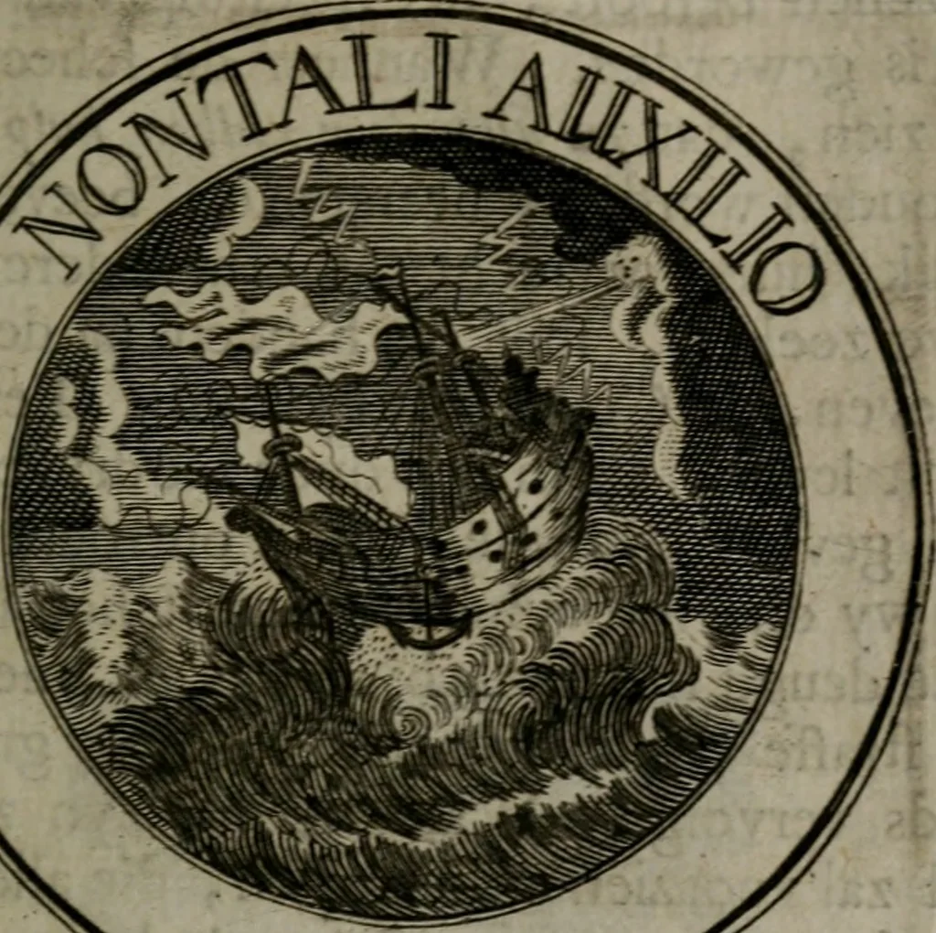 An illustration from Zederyke zinnebeelden in hondert kunstplaten vertoont, 1717, leaf 168
