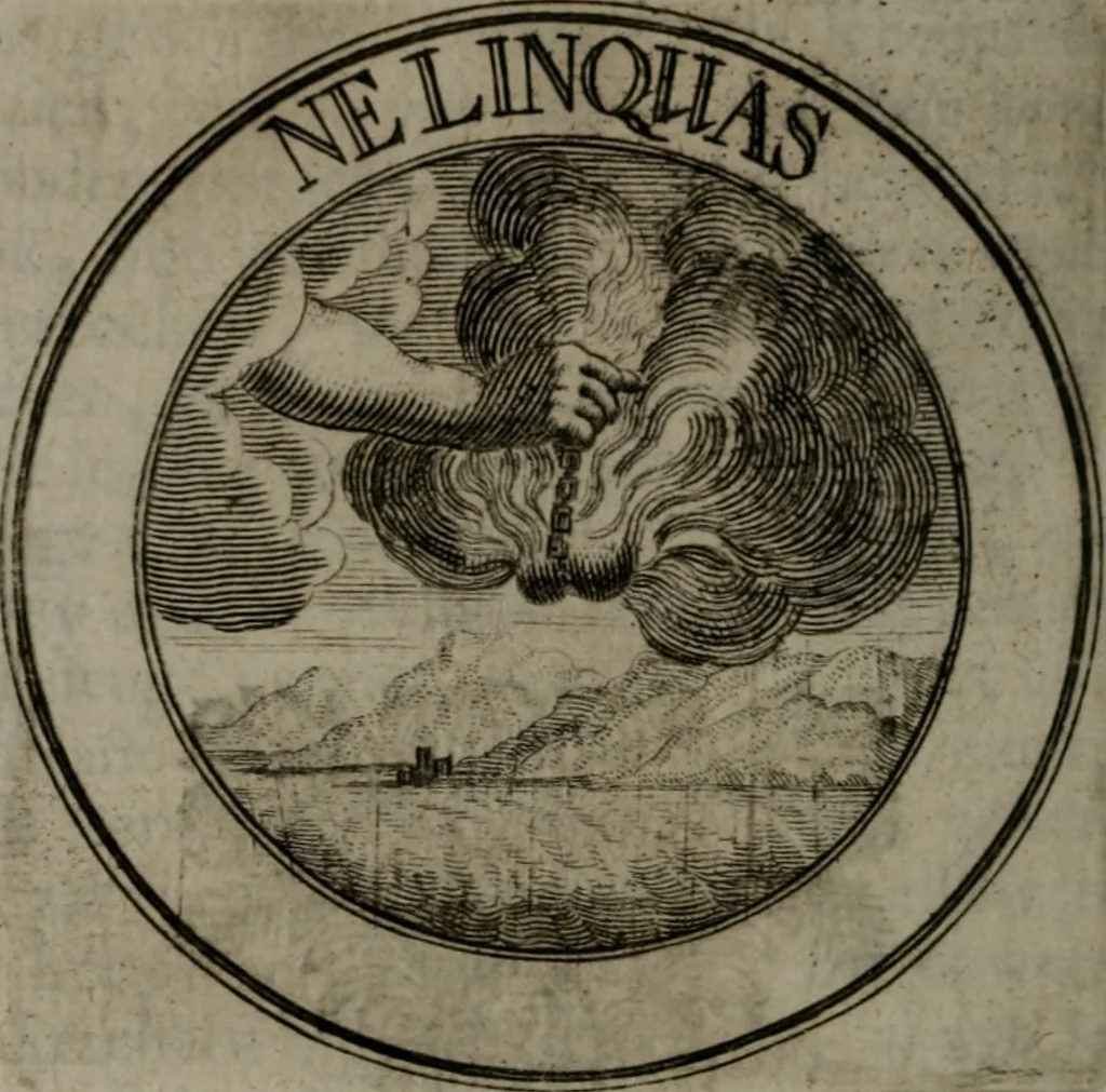 An illustration from Zederyke zinnebeelden in hondert kunstplaten vertoont, 1717, leaf 171