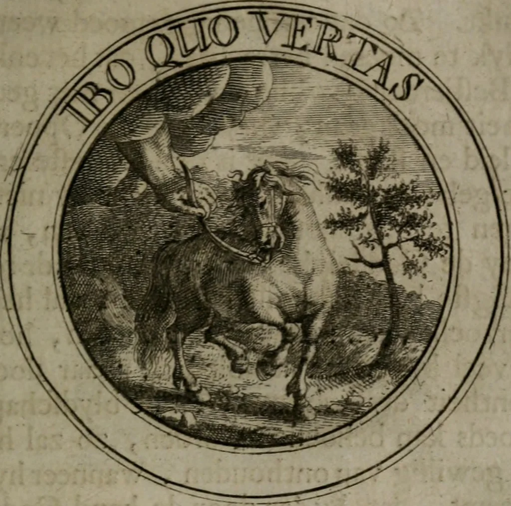 An illustration from Zederyke zinnebeelden in hondert kunstplaten vertoont, 1717, leaf 182