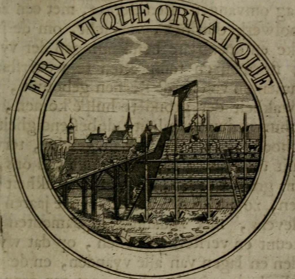 An illustration from Zederyke zinnebeelden in hondert kunstplaten vertoont, 1717, leaf 200