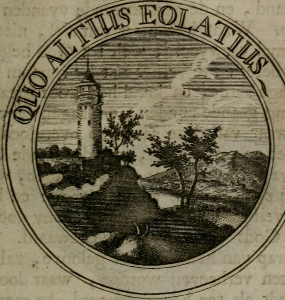 An illustration from Zederyke zinnebeelden in hondert kunstplaten vertoont, 1717, leaf 206