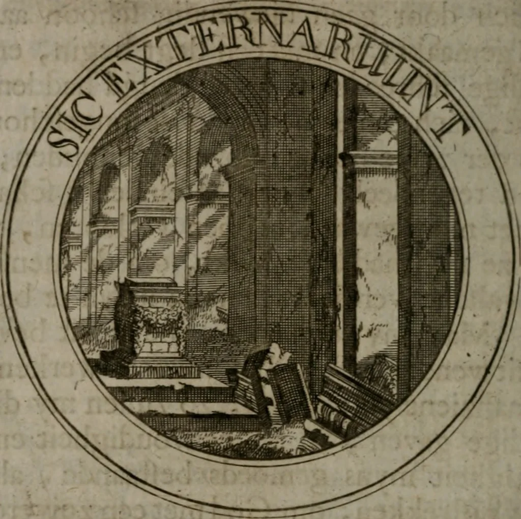 An illustration from Zederyke zinnebeelden in hondert kunstplaten vertoont, 1717, leaf 215