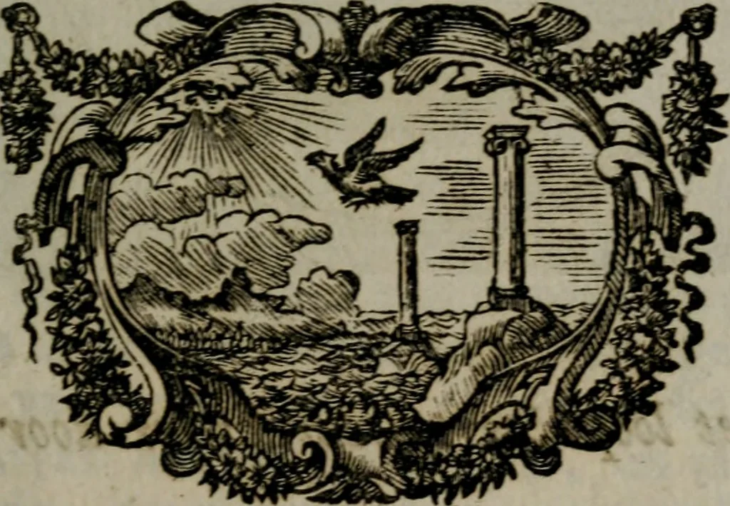 An illustration from Zederyke zinnebeelden in hondert kunstplaten vertoont, 1717, leaf 220
