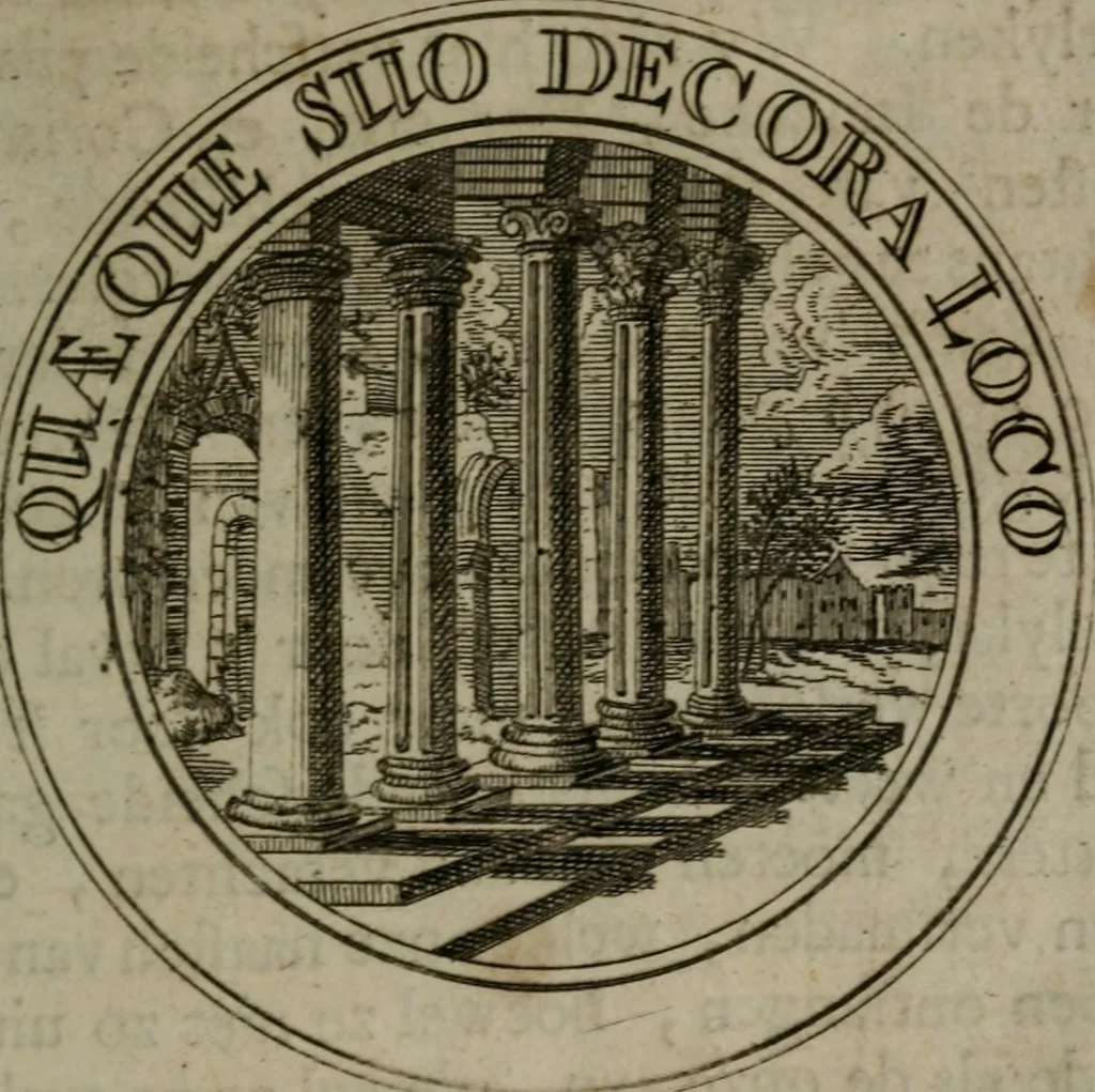 An illustration from Zederyke zinnebeelden in hondert kunstplaten vertoont, 1717, leaf 240