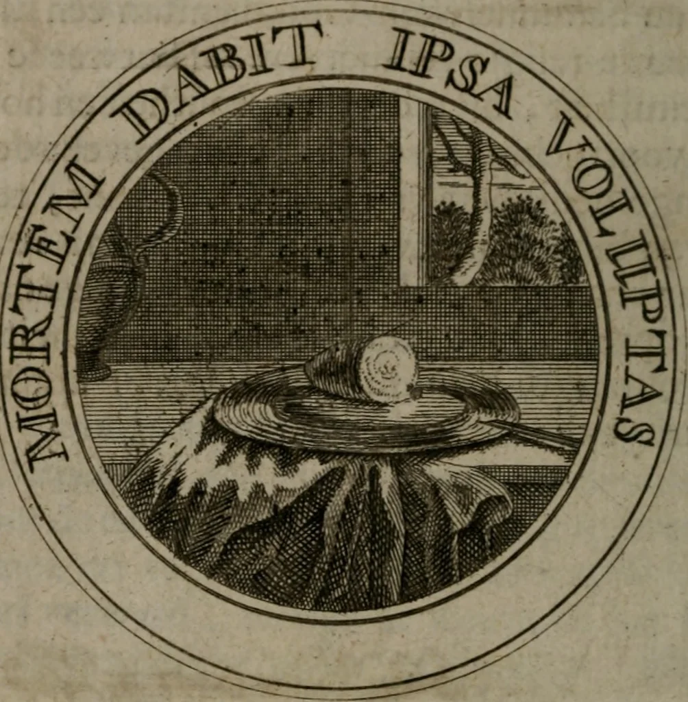 An illustration from Zederyke zinnebeelden in hondert kunstplaten vertoont, 1717, leaf 255