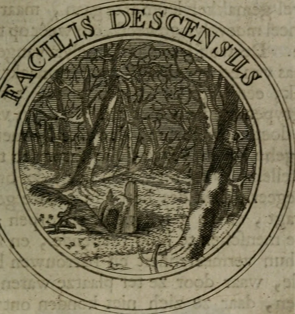 An illustration from Zederyke zinnebeelden in hondert kunstplaten vertoont, 1717, leaf 278