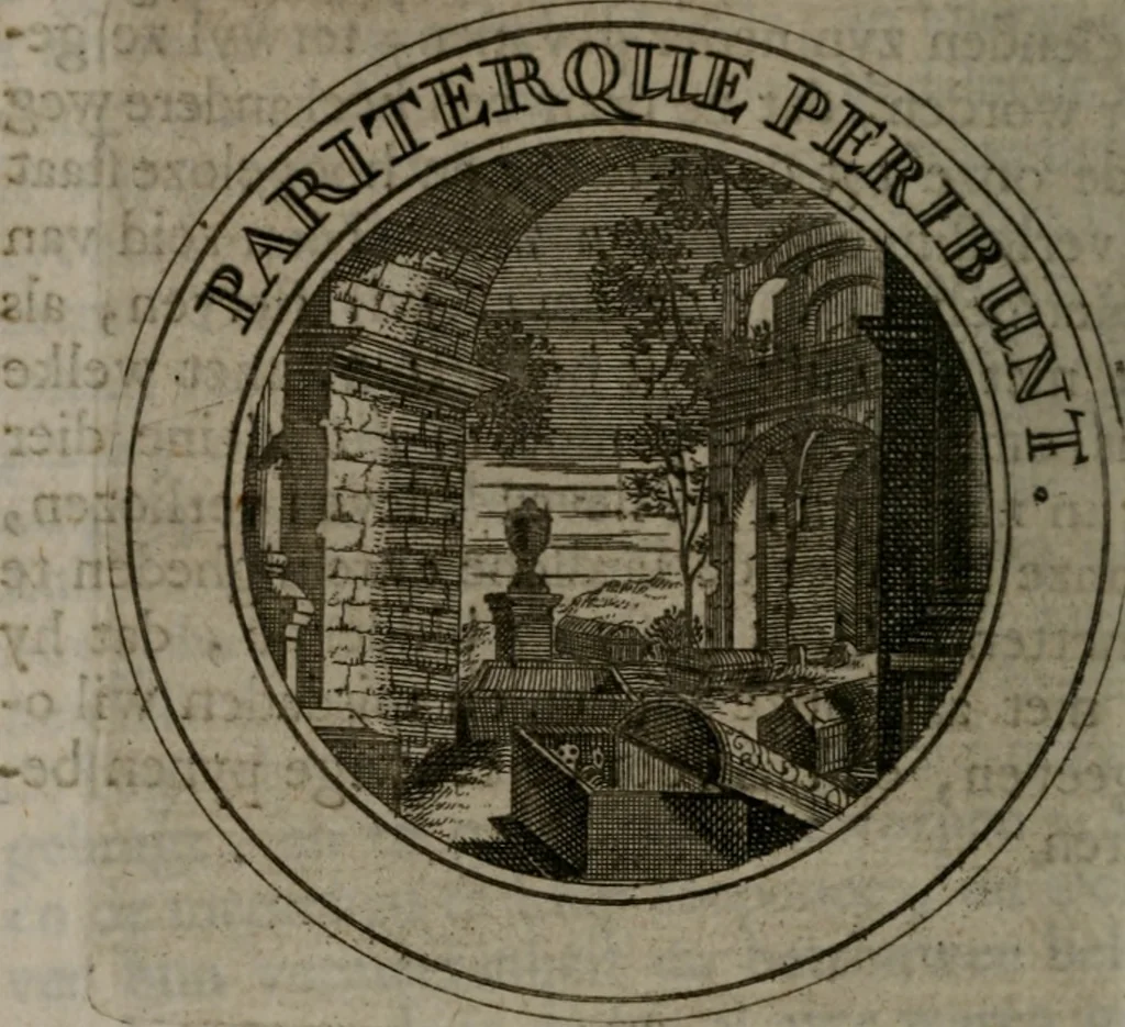 An illustration from Zederyke zinnebeelden in hondert kunstplaten vertoont, 1717, leaf 281