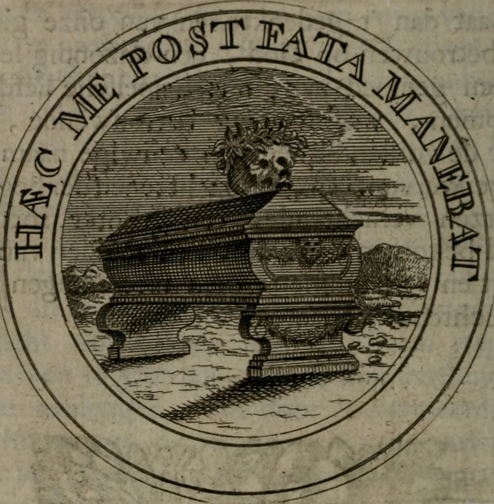 An illustration from Zederyke zinnebeelden in hondert kunstplaten vertoont, 1717, leaf 287