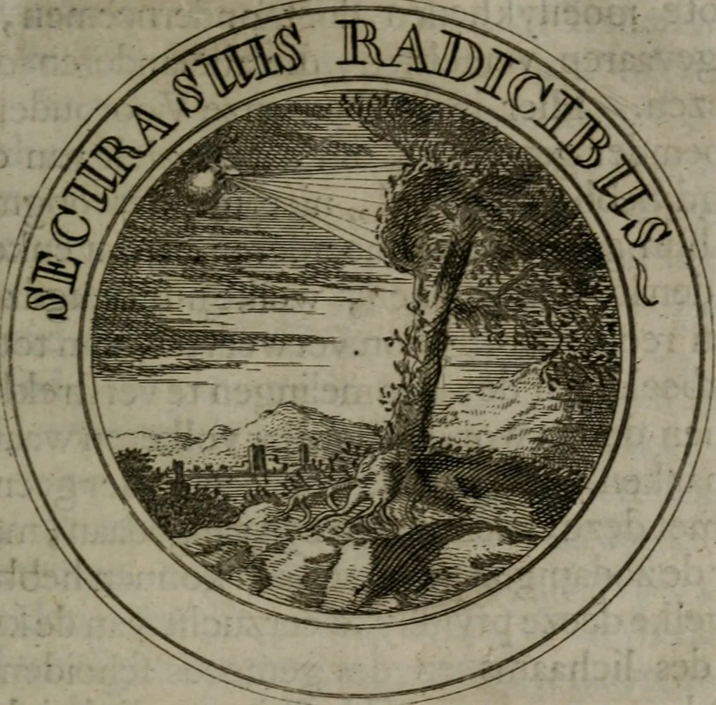 An illustration from Zederyke zinnebeelden in hondert kunstplaten vertoont, 1717, leaf 30