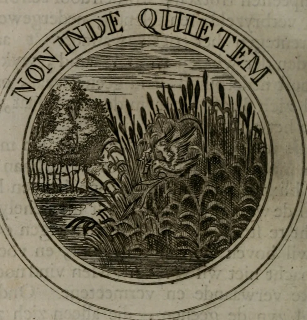 An illustration from Zederyke zinnebeelden in hondert kunstplaten vertoont, 1717, leaf 35