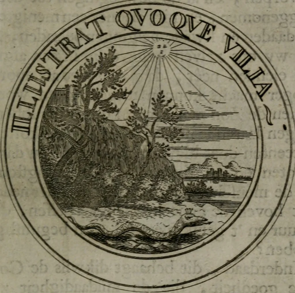 An illustration from Zederyke zinnebeelden in hondert kunstplaten vertoont, 1717, leaf 40