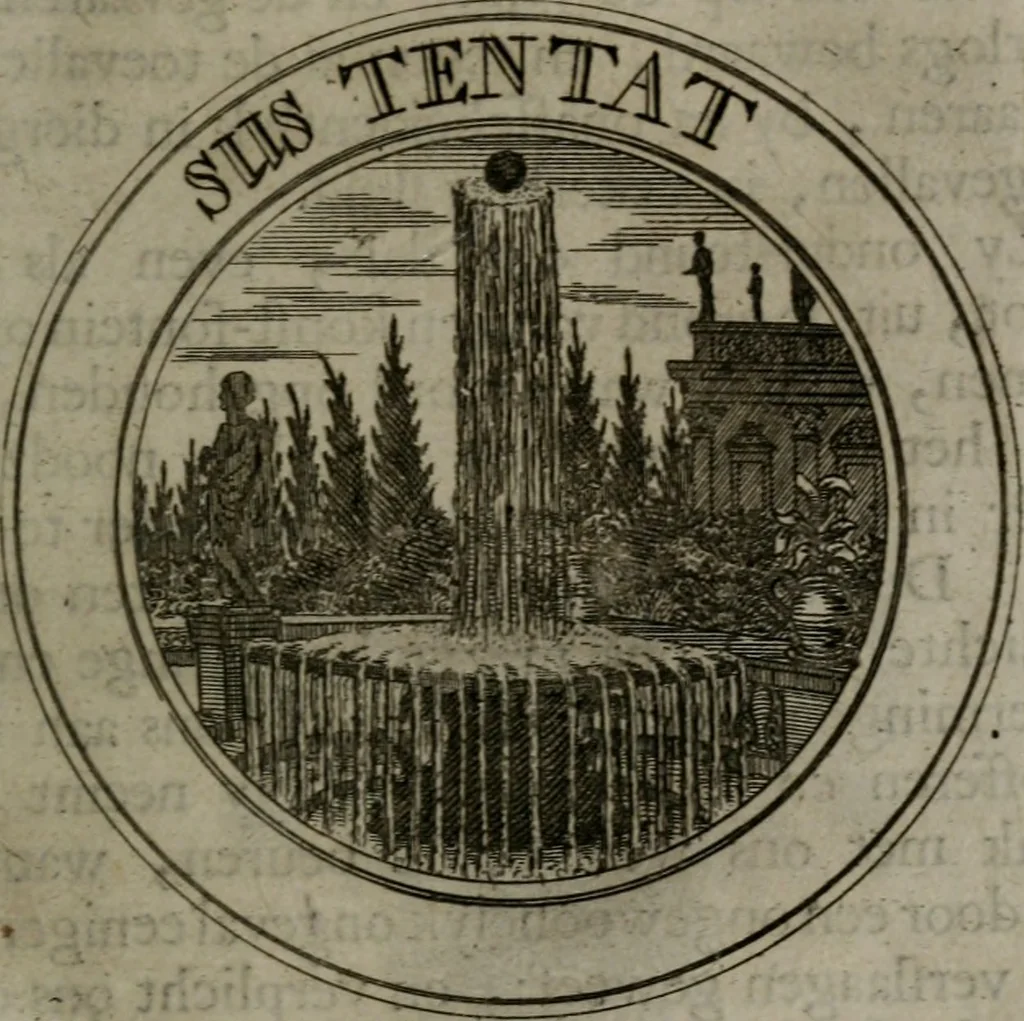 An illustration from Zederyke zinnebeelden in hondert kunstplaten vertoont, 1717, leaf 42