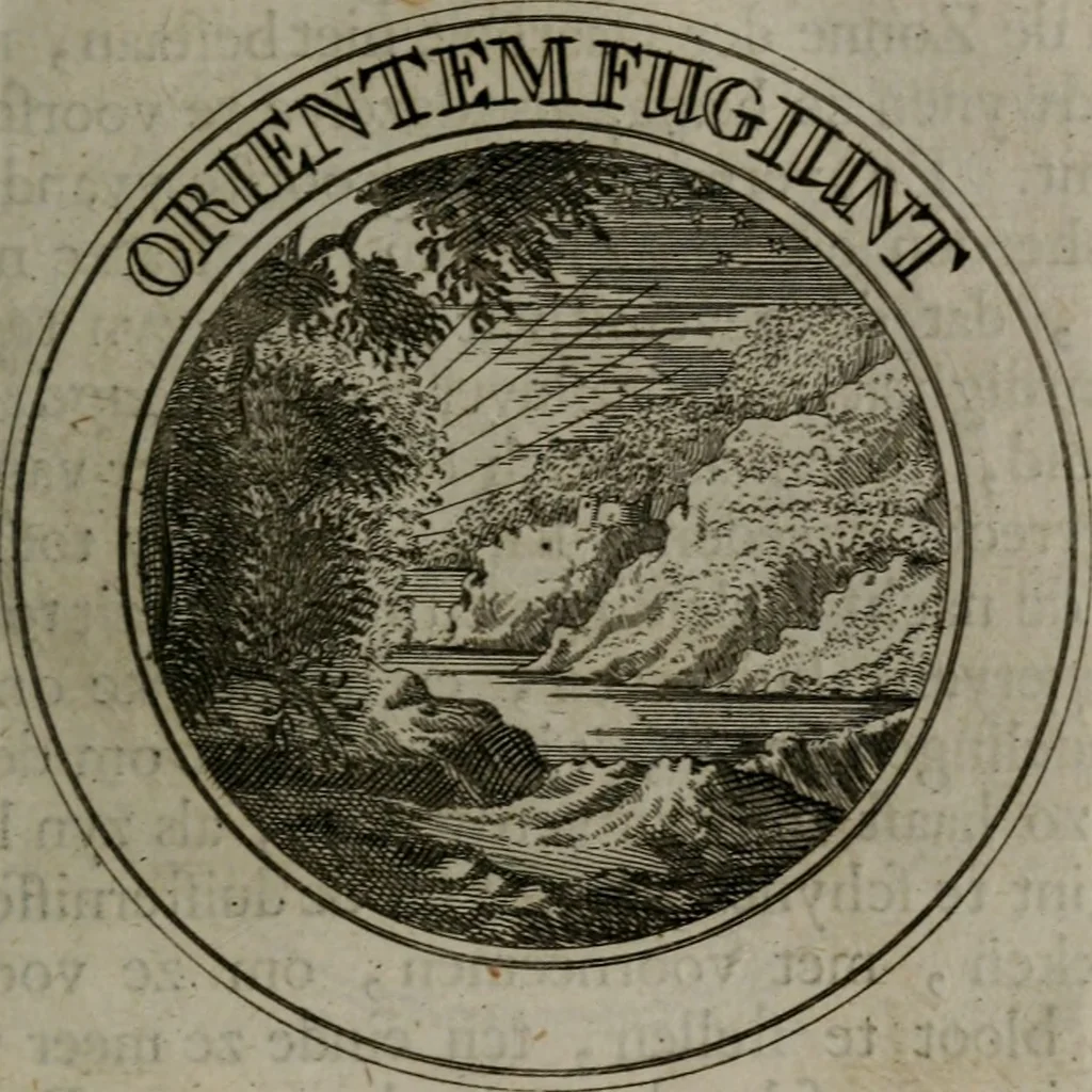 An illustration from Zederyke zinnebeelden in hondert kunstplaten vertoont, 1717, leaf 48