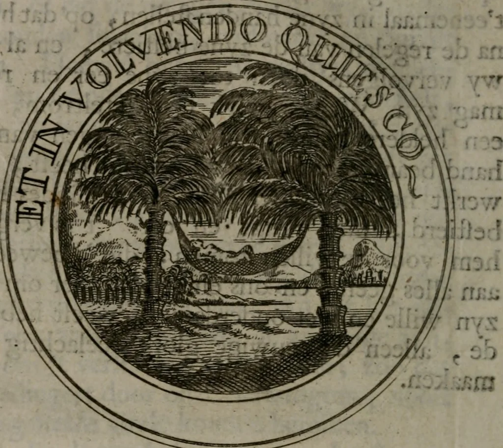 An illustration from Zederyke zinnebeelden in hondert kunstplaten vertoont, 1717, leaf 53