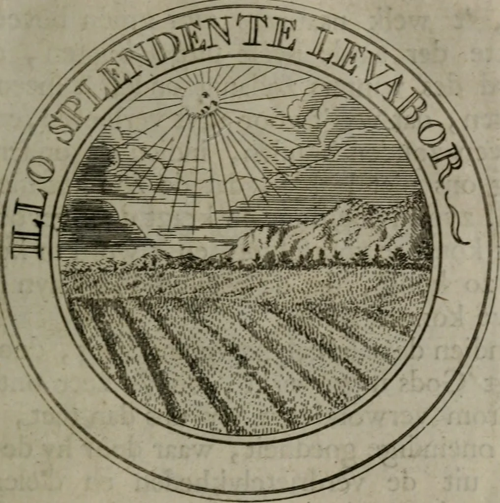 An illustration from Zederyke zinnebeelden in hondert kunstplaten vertoont, 1717, leaf 60