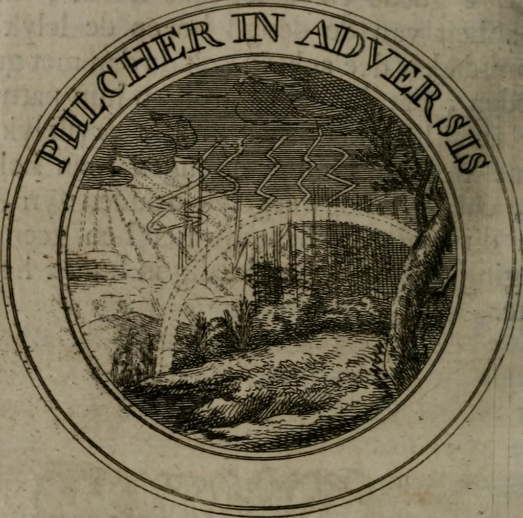 An illustration from Zederyke zinnebeelden in hondert kunstplaten vertoont, 1717, leaf 67