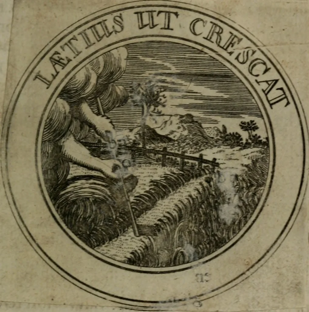 An illustration from Zederyke zinnebeelden in hondert kunstplaten vertoont, 1717, leaf 70