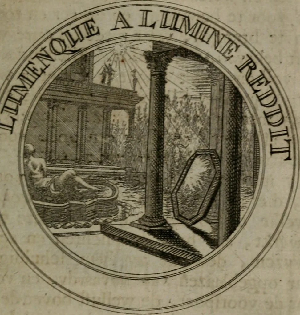 An illustration from Zederyke zinnebeelden in hondert kunstplaten vertoont, 1717, leaf 82