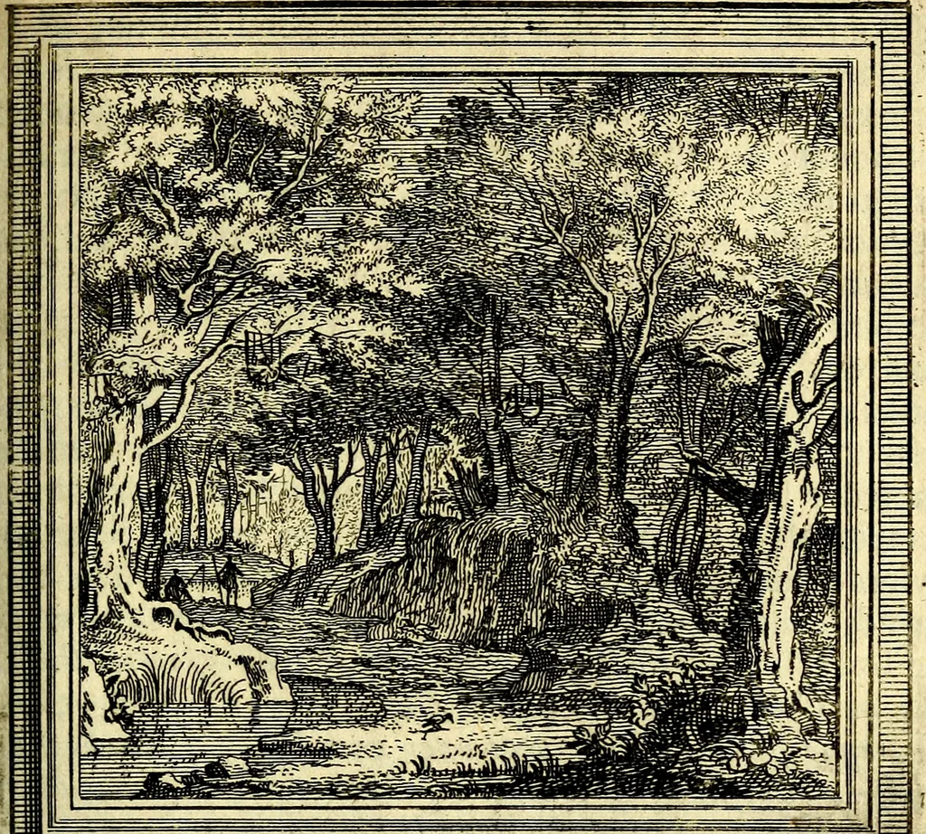 An illustration from Zederyke zinnebeelden der tonge, 1716, leaf 114