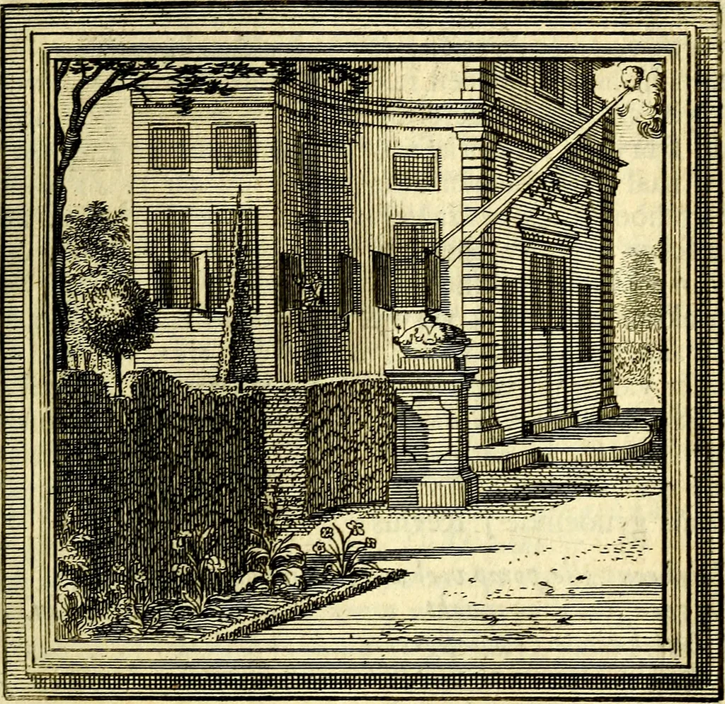 An illustration from Zederyke zinnebeelden der tonge, 1716, leaf 122