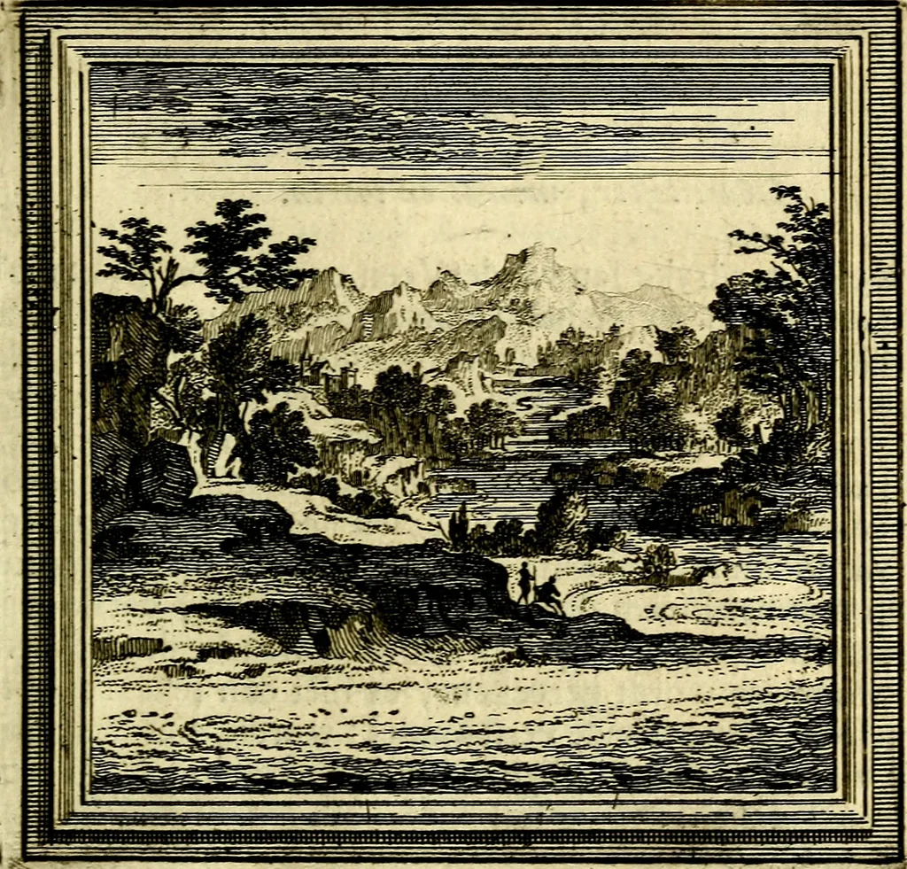 An illustration from Zederyke zinnebeelden der tonge, 1716, leaf 162