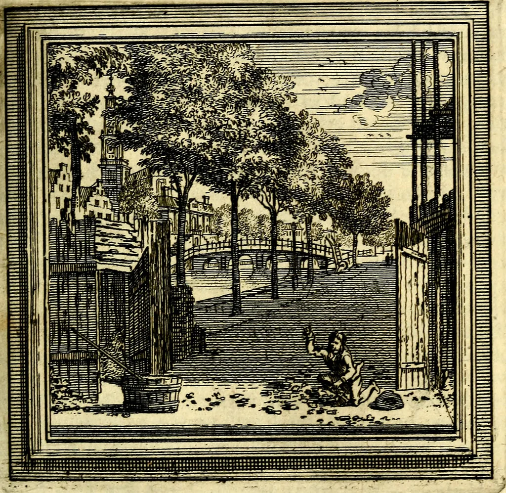An illustration from Zederyke zinnebeelden der tonge, 1716, leaf 254
