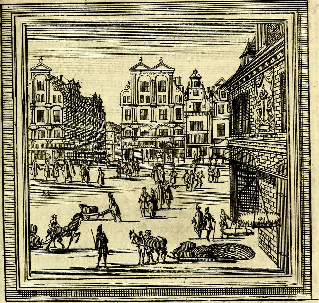 An illustration from Zederyke zinnebeelden der tonge, 1716, leaf 272