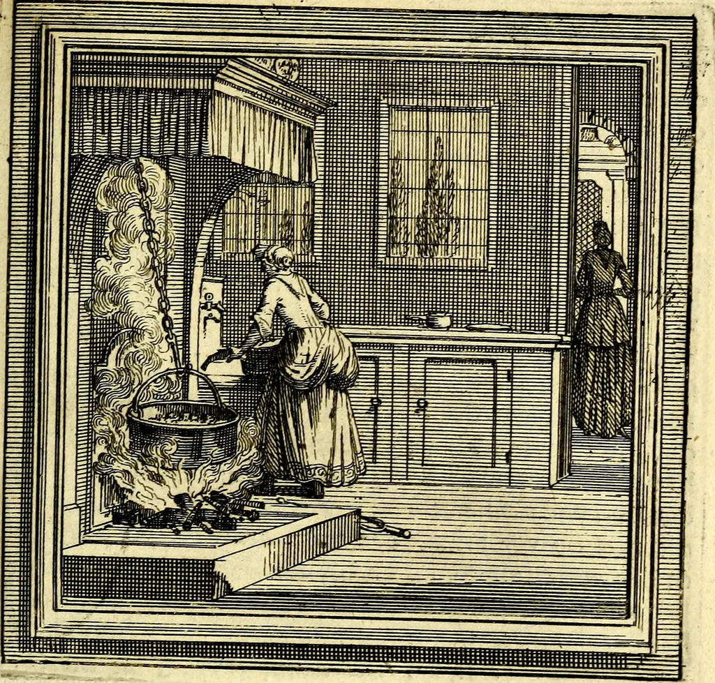 An illustration from Zederyke zinnebeelden der tonge, 1716, leaf 280