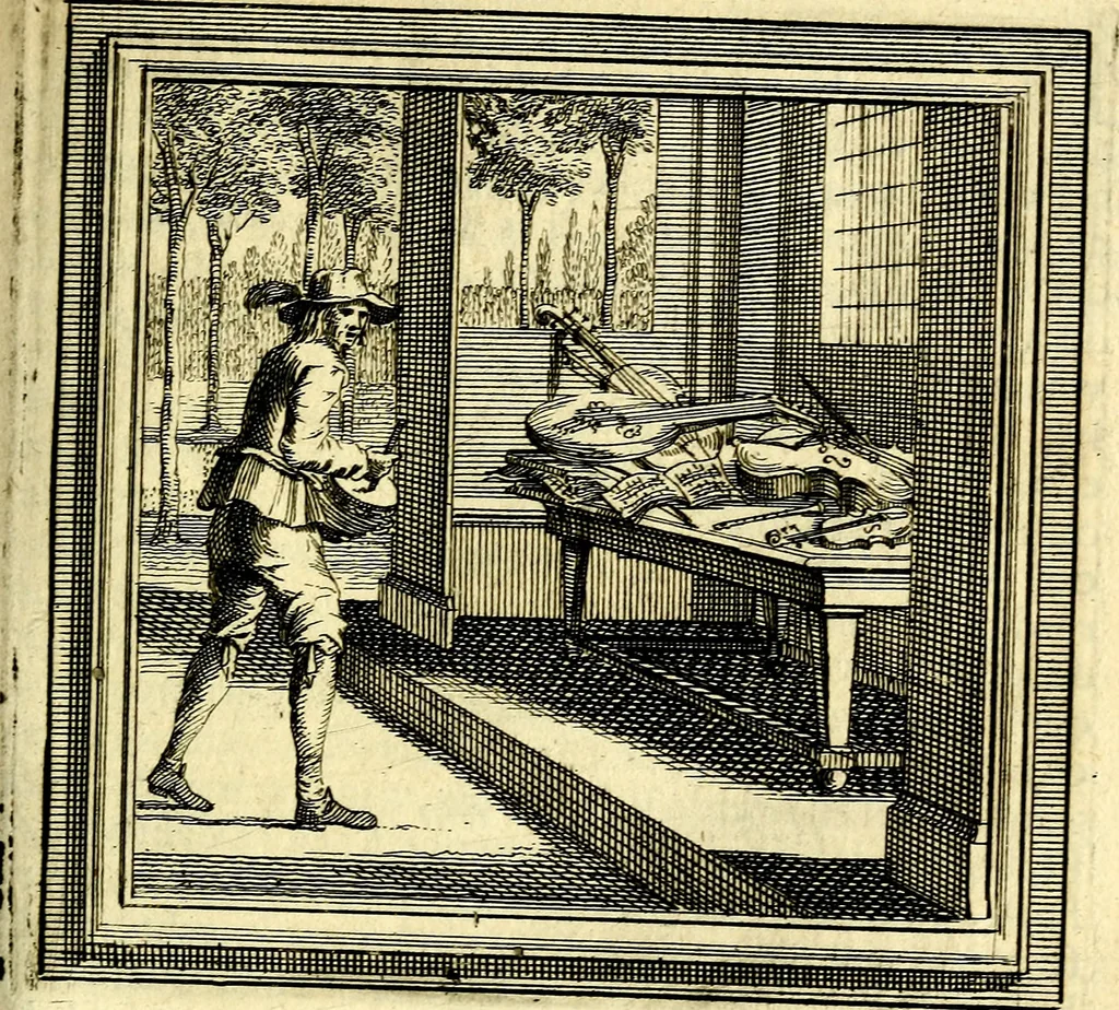 An illustration from Zederyke zinnebeelden der tonge, 1716, leaf 298