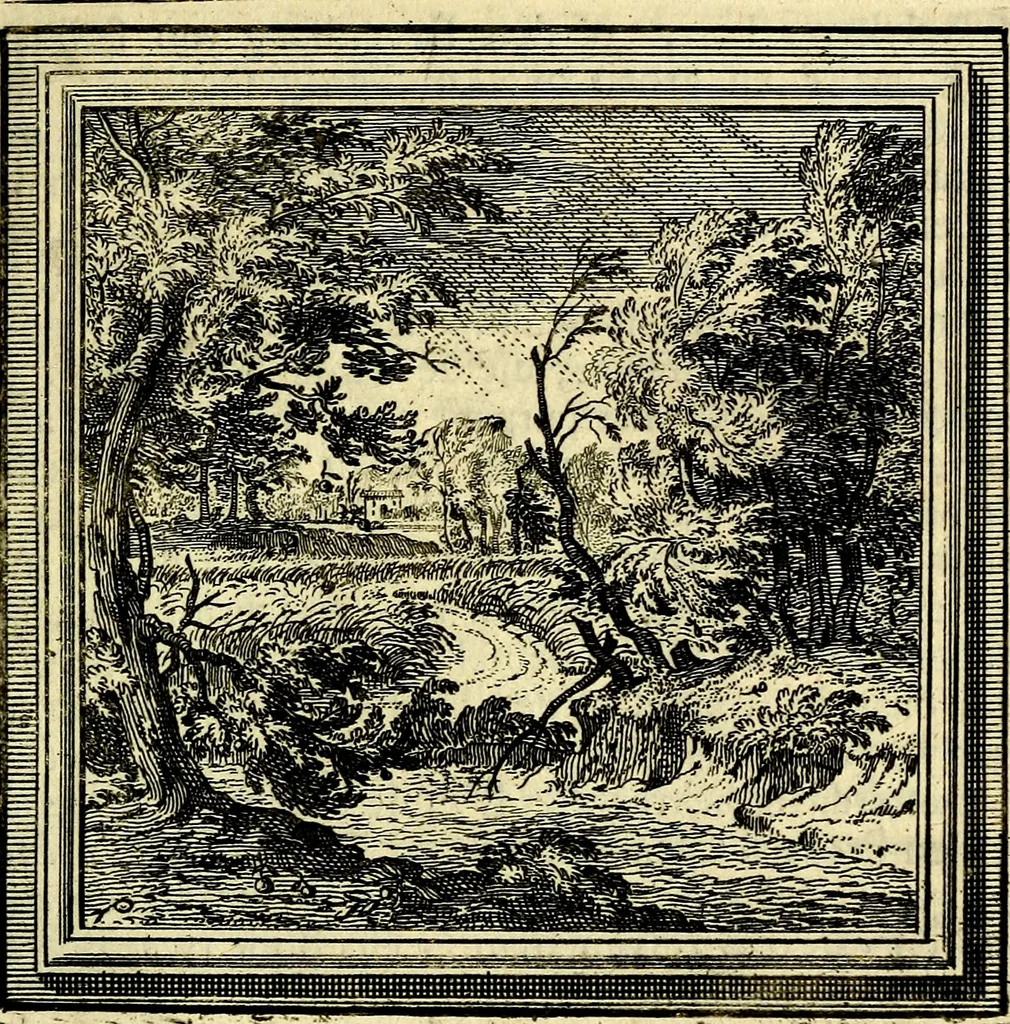 An illustration from Zederyke zinnebeelden der tonge, 1716, leaf 82
