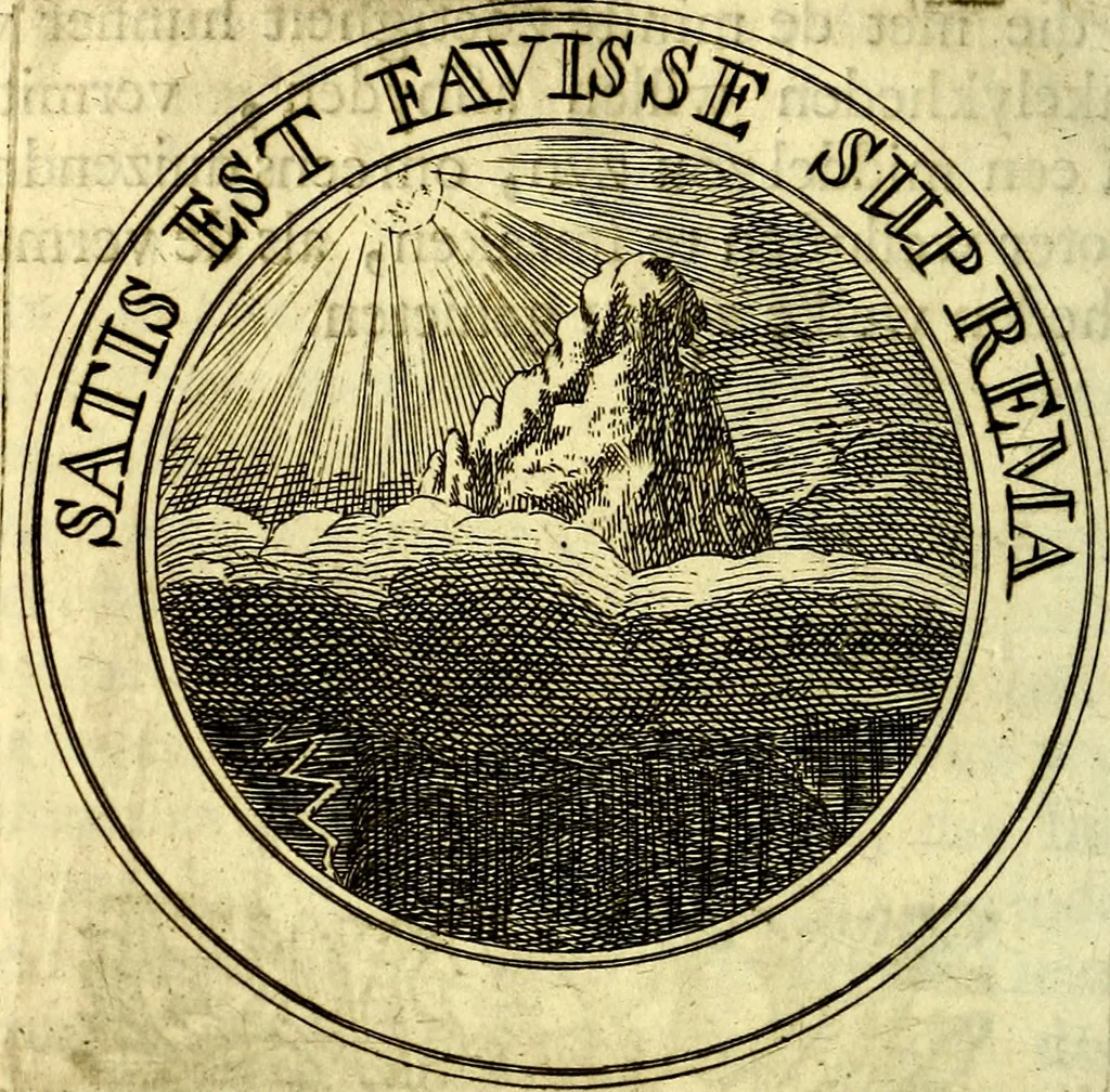 An illustration from Zederyke zinnebeelden, vertoont in konstplaten, door kragtige redeneeringen en maat-digt ten nutte van het menschelyke leven toegepast, 1713, leaf 109