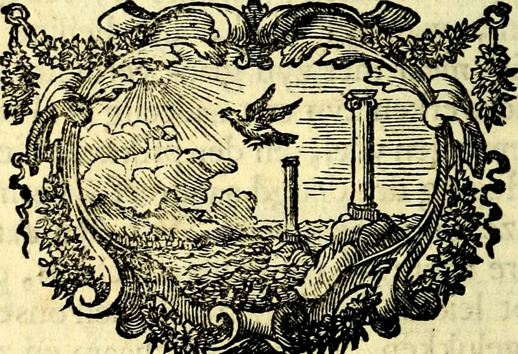 An illustration from Zederyke zinnebeelden, vertoont in konstplaten, door kragtige redeneeringen en maat-digt ten nutte van het menschelyke leven toegepast, 1713, leaf 119