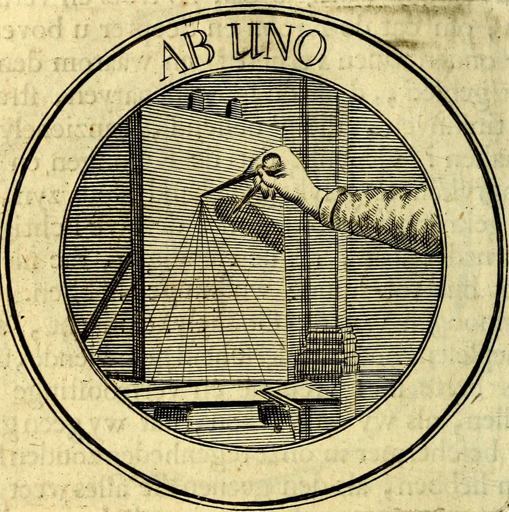 An illustration from Zederyke zinnebeelden, vertoont in konstplaten, door kragtige redeneeringen en maat-digt ten nutte van het menschelyke leven toegepast, 1713, leaf 159