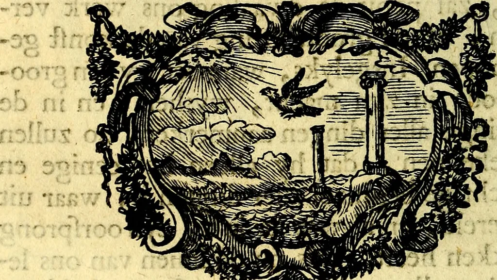 An illustration from Zederyke zinnebeelden, vertoont in konstplaten, door kragtige redeneeringen en maat-digt ten nutte van het menschelyke leven toegepast, 1713, leaf 161