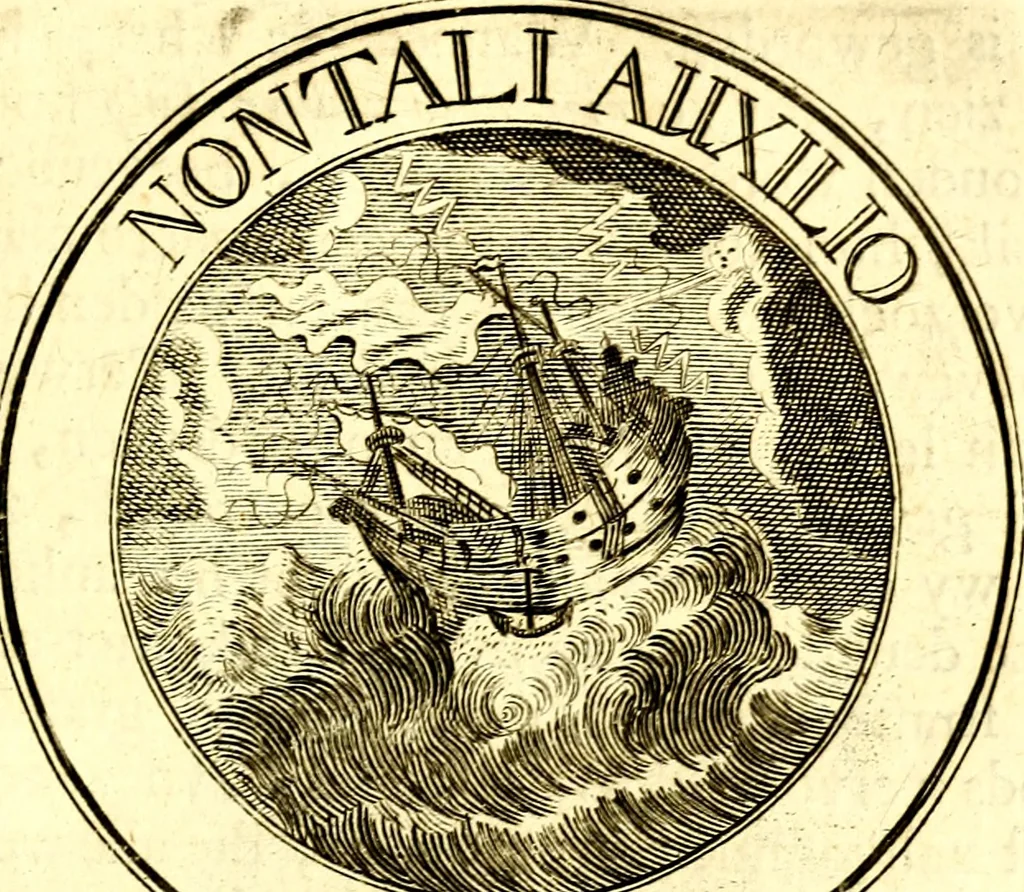 An illustration from Zederyke zinnebeelden, vertoont in konstplaten, door kragtige redeneeringen en maat-digt ten nutte van het menschelyke leven toegepast, 1713, leaf 168