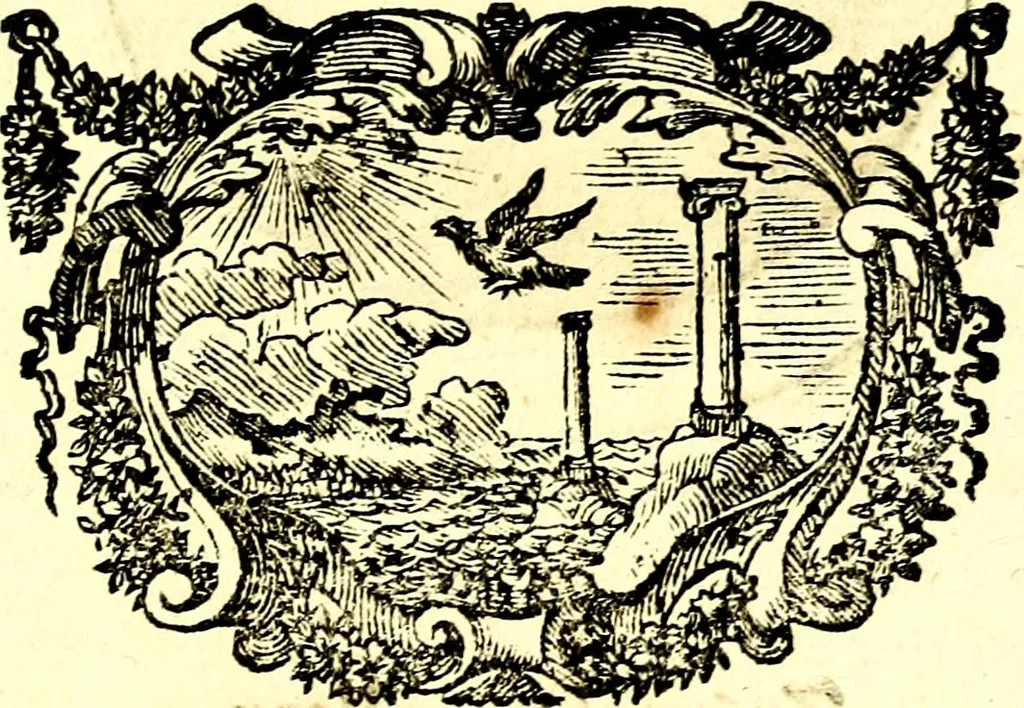 An illustration from Zederyke zinnebeelden, vertoont in konstplaten, door kragtige redeneeringen en maat-digt ten nutte van het menschelyke leven toegepast, 1713, leaf 178