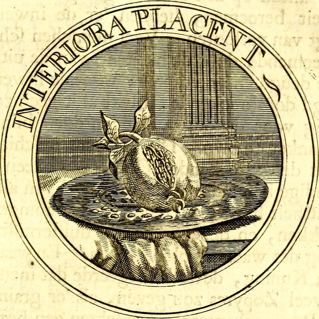 An illustration from Zederyke zinnebeelden, vertoont in konstplaten, door kragtige redeneeringen en maat-digt ten nutte van het menschelyke leven toegepast, 1713, leaf 212