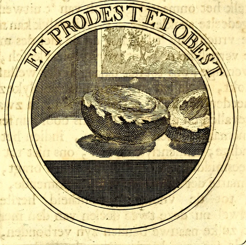 An illustration from Zederyke zinnebeelden, vertoont in konstplaten, door kragtige redeneeringen en maat-digt ten nutte van het menschelyke leven toegepast, 1713, leaf 218