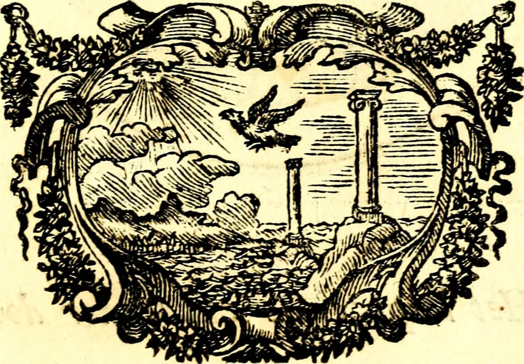 An illustration from Zederyke zinnebeelden, vertoont in konstplaten, door kragtige redeneeringen en maat-digt ten nutte van het menschelyke leven toegepast, 1713, leaf 220