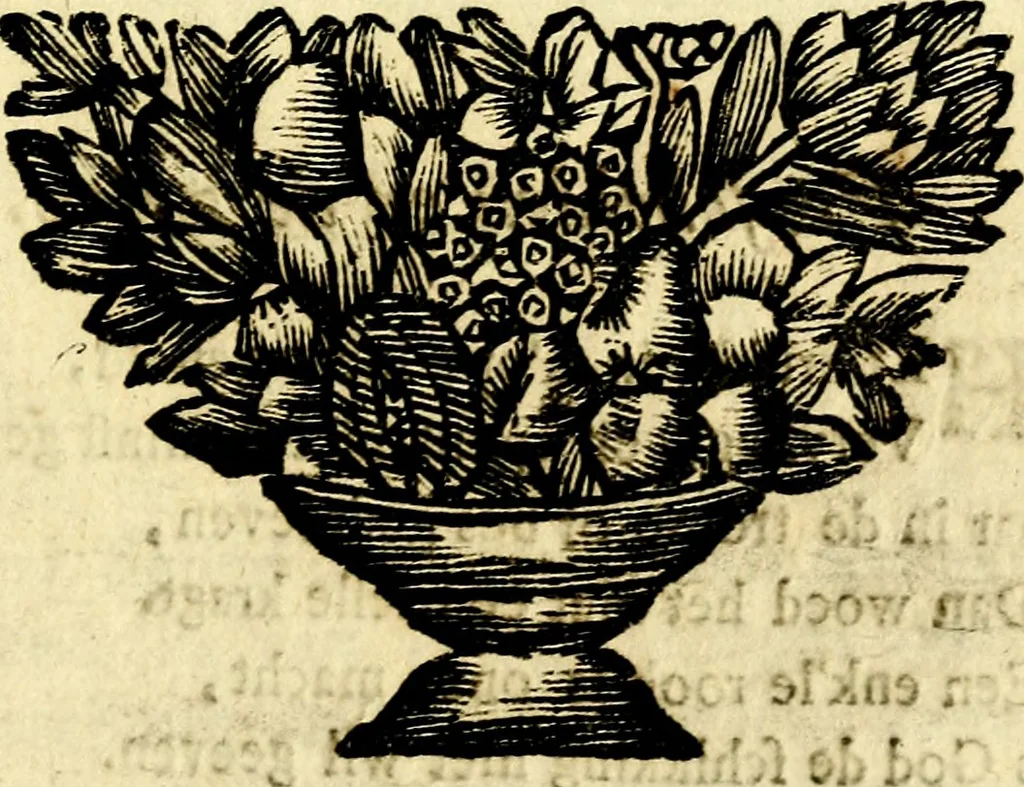 An illustration from Zederyke zinnebeelden, vertoont in konstplaten, door kragtige redeneeringen en maat-digt ten nutte van het menschelyke leven toegepast, 1713, leaf 242