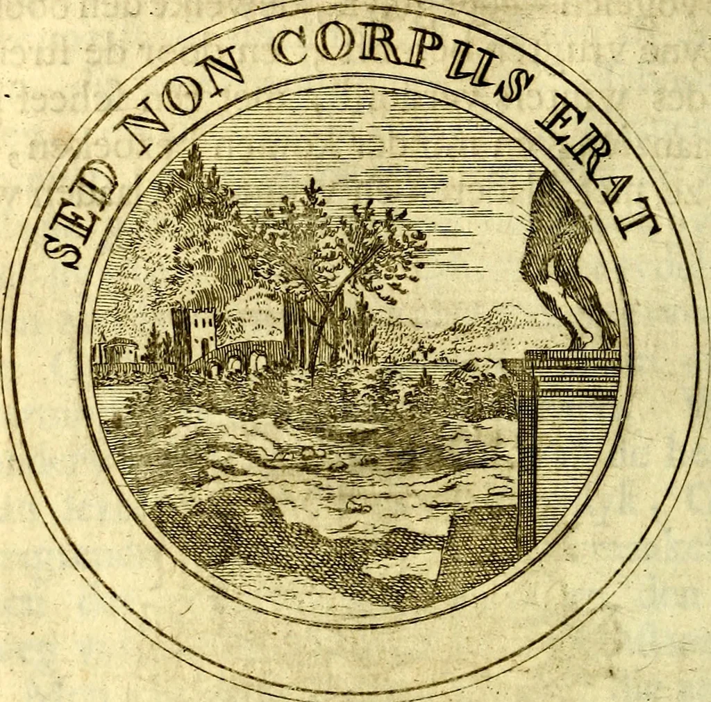 An illustration from Zederyke zinnebeelden, vertoont in konstplaten, door kragtige redeneeringen en maat-digt ten nutte van het menschelyke leven toegepast, 1713, leaf 263