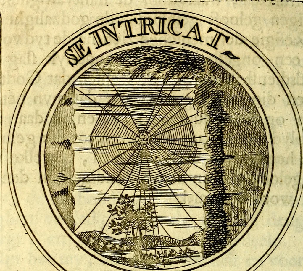 An illustration from Zederyke zinnebeelden, vertoont in konstplaten, door kragtige redeneeringen en maat-digt ten nutte van het menschelyke leven toegepast, 1713, leaf 275