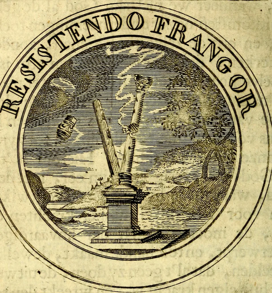 An illustration from Zederyke zinnebeelden, vertoont in konstplaten, door kragtige redeneeringen en maat-digt ten nutte van het menschelyke leven toegepast, 1713, leaf 33